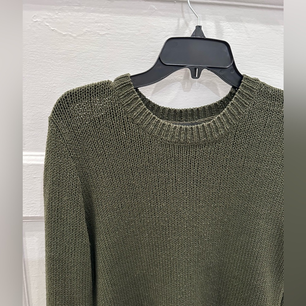 Theory Chunky Knit Merino Wool Sweater